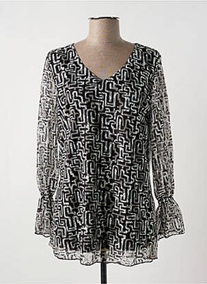 Top negru MULTIPLES femeie