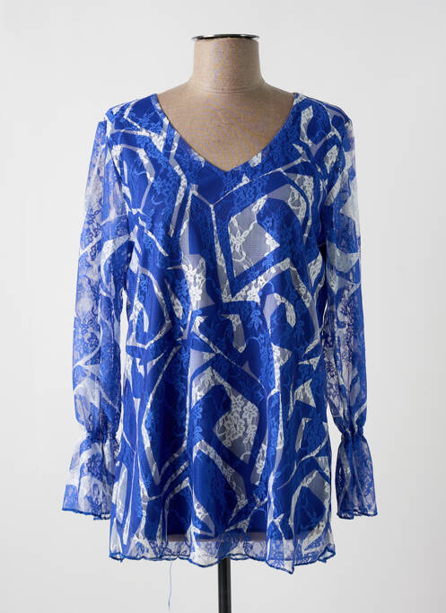 Tunică mâneci lungi albastru MULTIPLES femeie