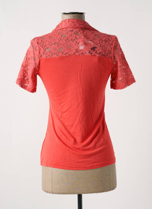 Polo portocaliu MULTIPLES femeie