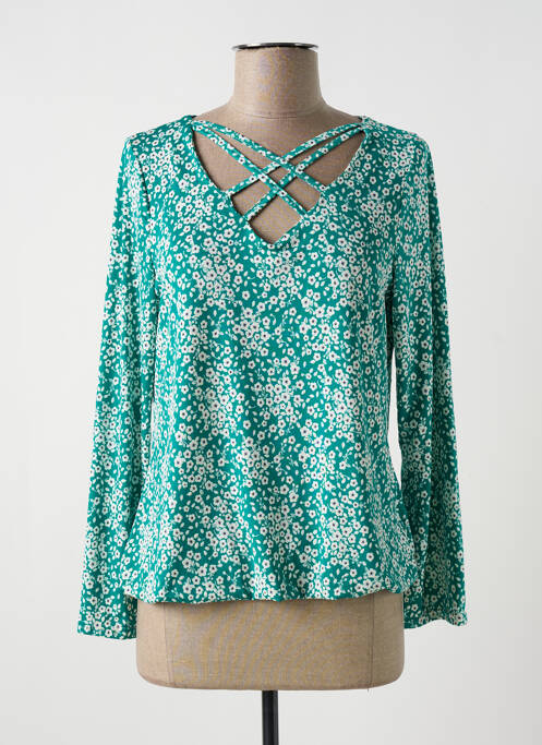 Top verde MULTIPLES femeie