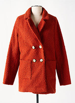 Palton scurt portocaliu MULTIPLES femeie