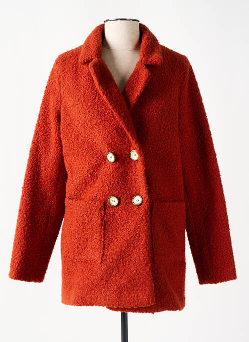 Palton scurt portocaliu MULTIPLES femeie