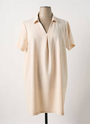 Rochie midi bej MULTIPLES femeie