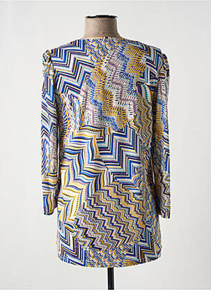 Tricou mâneci 3/4 mâneci 3/4 albastru MULTIPLES femeie