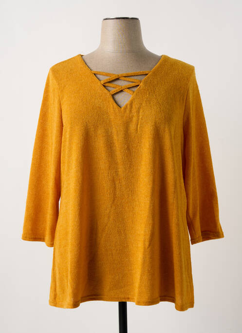 Pulover galben MULTIPLES femeie