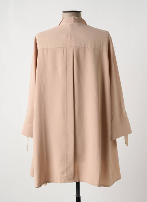 Vestă cu mâneci lungi bej MULTIPLES femeie