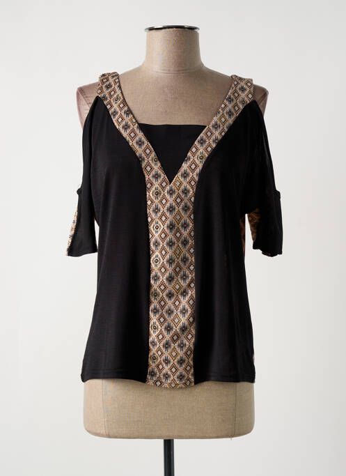 Tricou negru MULTIPLES femeie