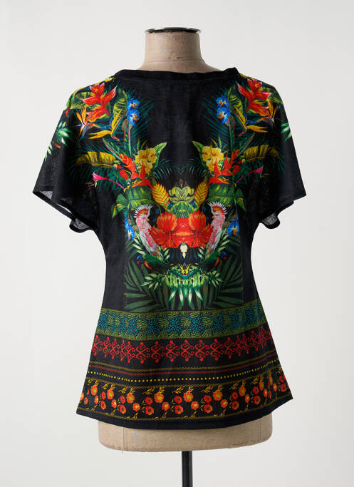 Top negru MULTIPLES femeie