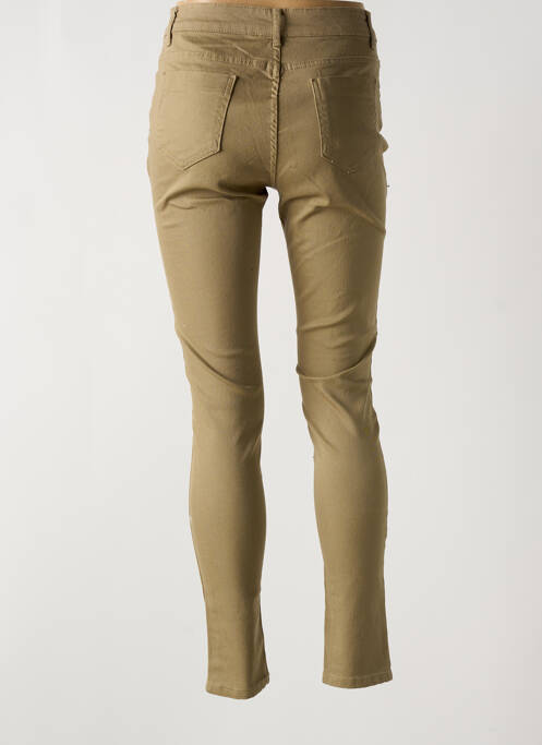 Pantalon slim bej MULTIPLES femeie