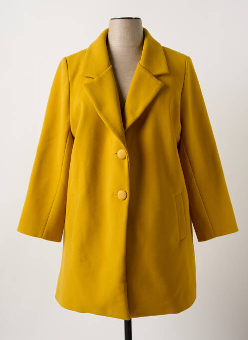 Palton lung galben MULTIPLES femeie