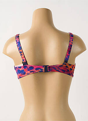 Sutien de costum de baie elasticitate sutien cupe întregi cu decolteu înalt violet PRIMADONNA femeie