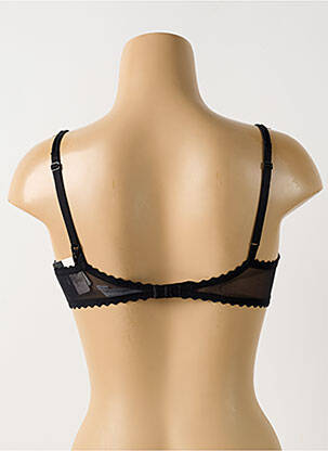 Sutien efect material satinat sutien cupe întregi cu decolteu înalt negru MARIE JO femeie
