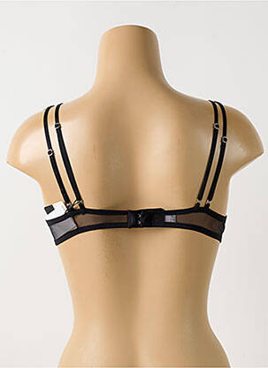 Sutien efect material satinat sutien cupe întregi cu decolteu înalt negru MARIE JO femeie