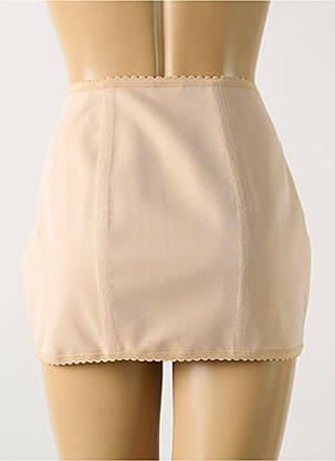 Corset/jartieră efect material satinat culoare piersică EXTASE femeie