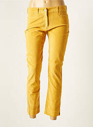 Pantalon 7/8 elasticitate mărime normală galben PAUL BRIAL femeie