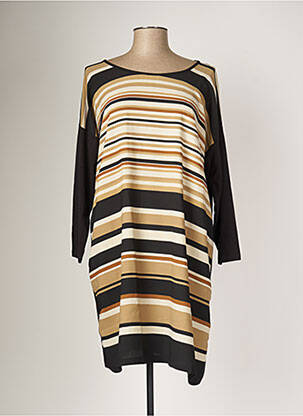 Rochie midi mâneci lungi mâneci lungi negru G!OZE femeie