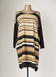 Rochie midi mâneci lungi mâneci lungi negru G!OZE femme