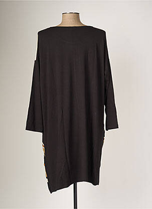 Rochie midi mâneci lungi mâneci lungi negru G!OZE femeie