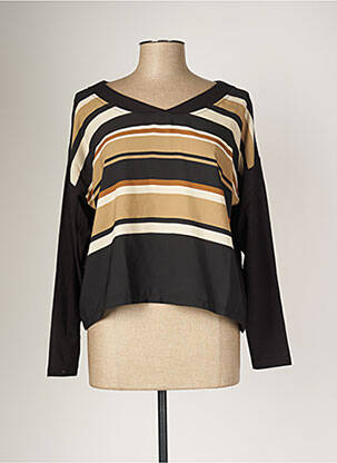 Tricou mâneci lungi mâneci lungi negru G!OZE femeie