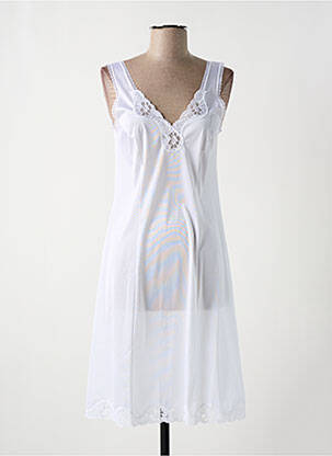 Jupon/Fond de rochie alb LINGERIE ELIZABETH femeie