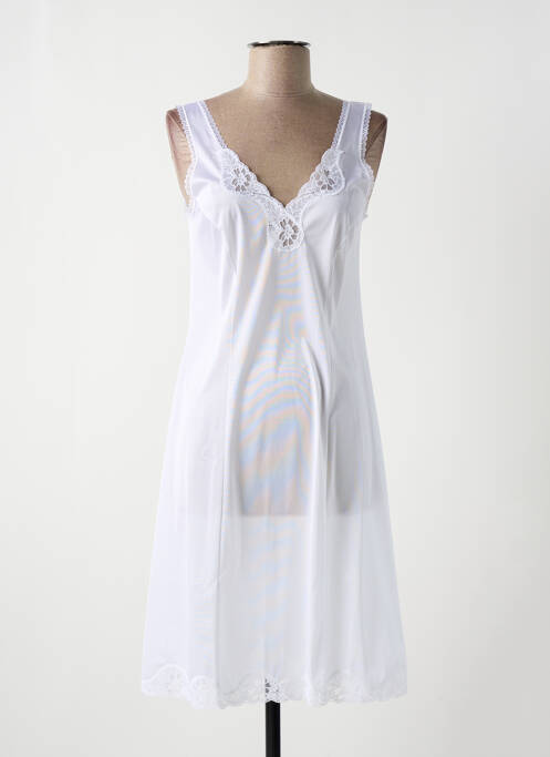 Jupon/Fond de rochie alb LINGERIE ELIZABETH femeie