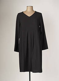 Rochie scurtă croială evazată mâneci lungi negru G!OZE femme