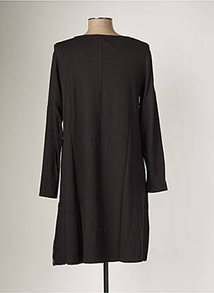Rochie midi mâneci lungi mâneci lungi negru G!OZE femeie