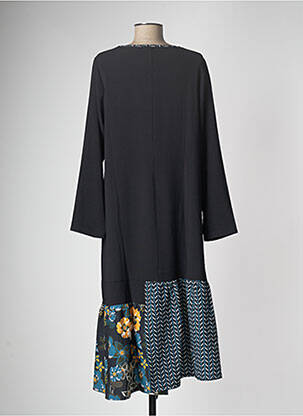 Rochie lungă mâneci lungi mâneci lungi negru G!OZE femeie