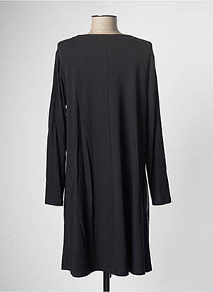 Rochie midi croială fluidă mâneci lungi negru G!OZE femeie