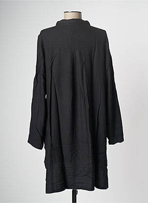 Rochie scurtă croială fluidă mâneci lungi negru G!OZE femeie