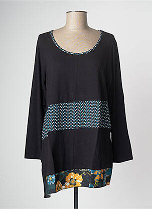 Tunică mâneci lungi negru G!OZE femeie