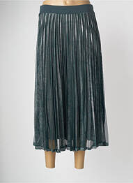 Fustă midi croială dreaptă verde PAUL BRIAL femme