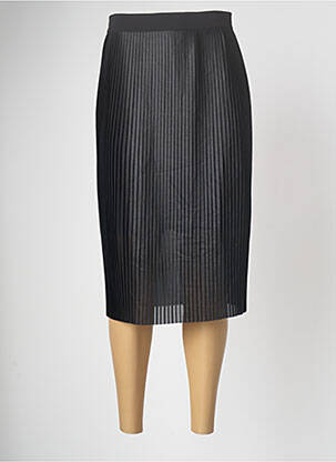 Fustă midi negru PAUL BRIAL femeie