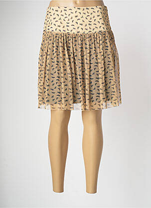 Fustă scurtă galben PAUL BRIAL femeie