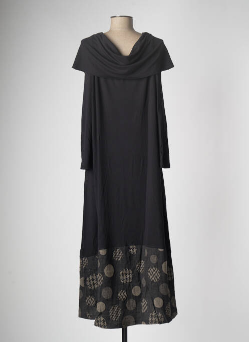 Rochie lungă negru G!OZE femeie