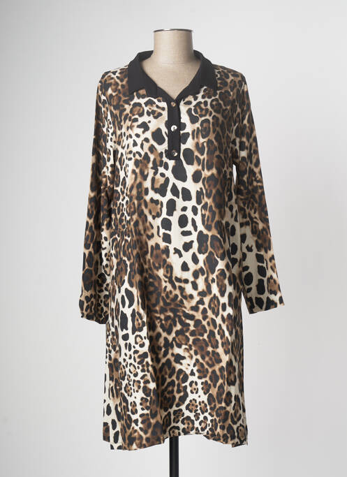 Rochie midi maro G!OZE femeie