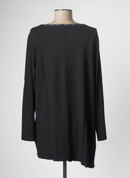 Tunică mâneci lungi negru G!OZE femeie