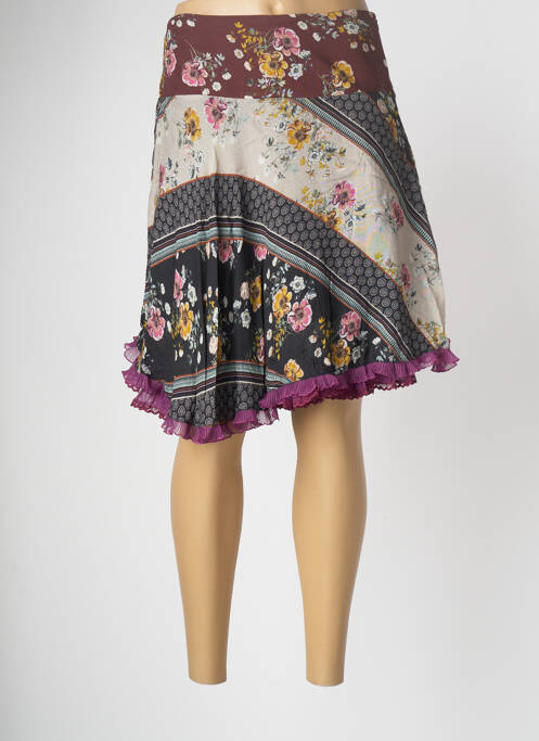 Fustă scurtă bej PAUL BRIAL femeie