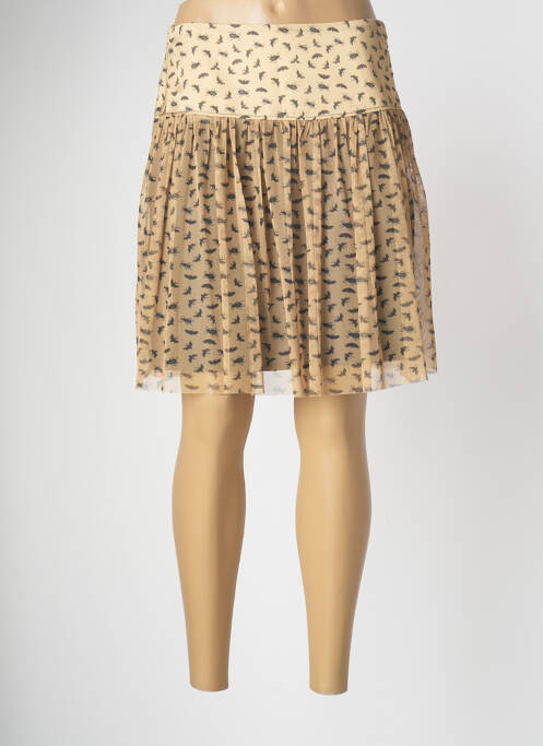 Fustă scurtă galben PAUL BRIAL femeie