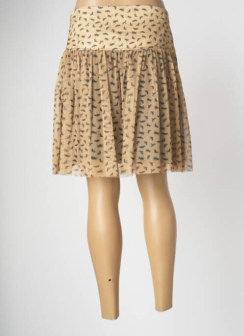 Fustă scurtă galben PAUL BRIAL femeie