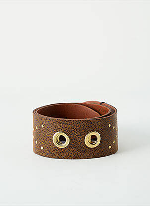 Accesoriu divers imprimeu animal maro HERBERT FRÈRE ET SOEUR femeie