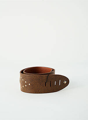 Accesoriu divers imprimeu animal maro HERBERT FRÈRE ET SOEUR femeie