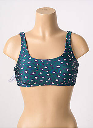 Sutien de costum de baie bretele elastice sutiene albastru ROSA FAIA femeie