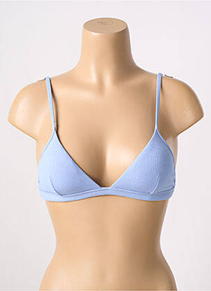 Sutien de costum de baie top triunghiuri top triunghiuri albastru YSABEL MORA femeie