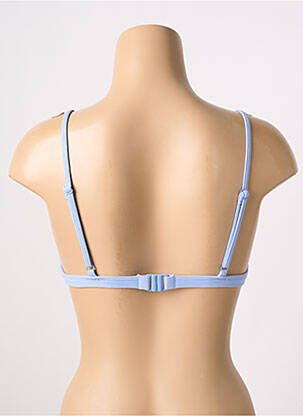 Sutien de costum de baie top triunghiuri top triunghiuri albastru YSABEL MORA femeie