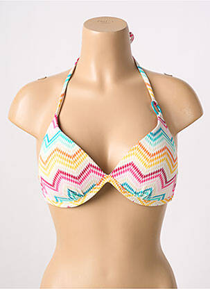 Sutien de costum de baie top triunghiuri top triunghiuri albastru MARIE JO femme