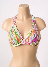 Sutien de costum de baie sutien cupe întregi cu decolteu înalt sutien cupe întregi cu decolteu înalt violet FREYA femme