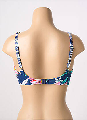 Sutien de costum de baie bretele elastice reglabile albastru FANTASIE femeie