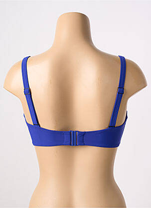 Sutien de costum de baie bretele elastice reglabile albastru ANITA femeie