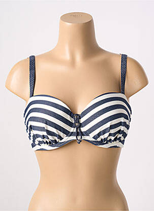 Sutien de costum de baie top sutien modelat top sutien modelat albastru PRIMADONNA femeie